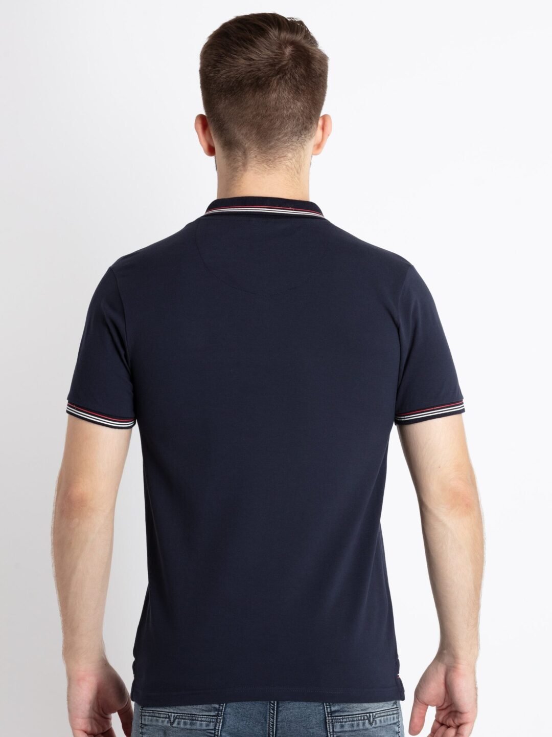 Mens Solid Polo T-Shirt