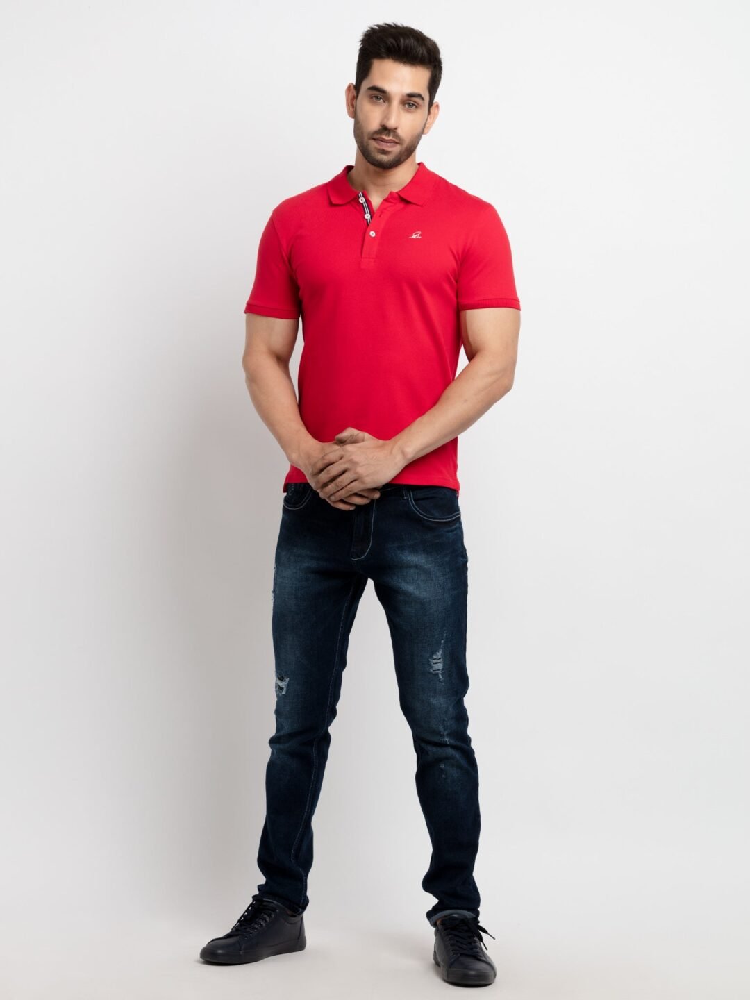 Mens Basic Polo T-Shirt