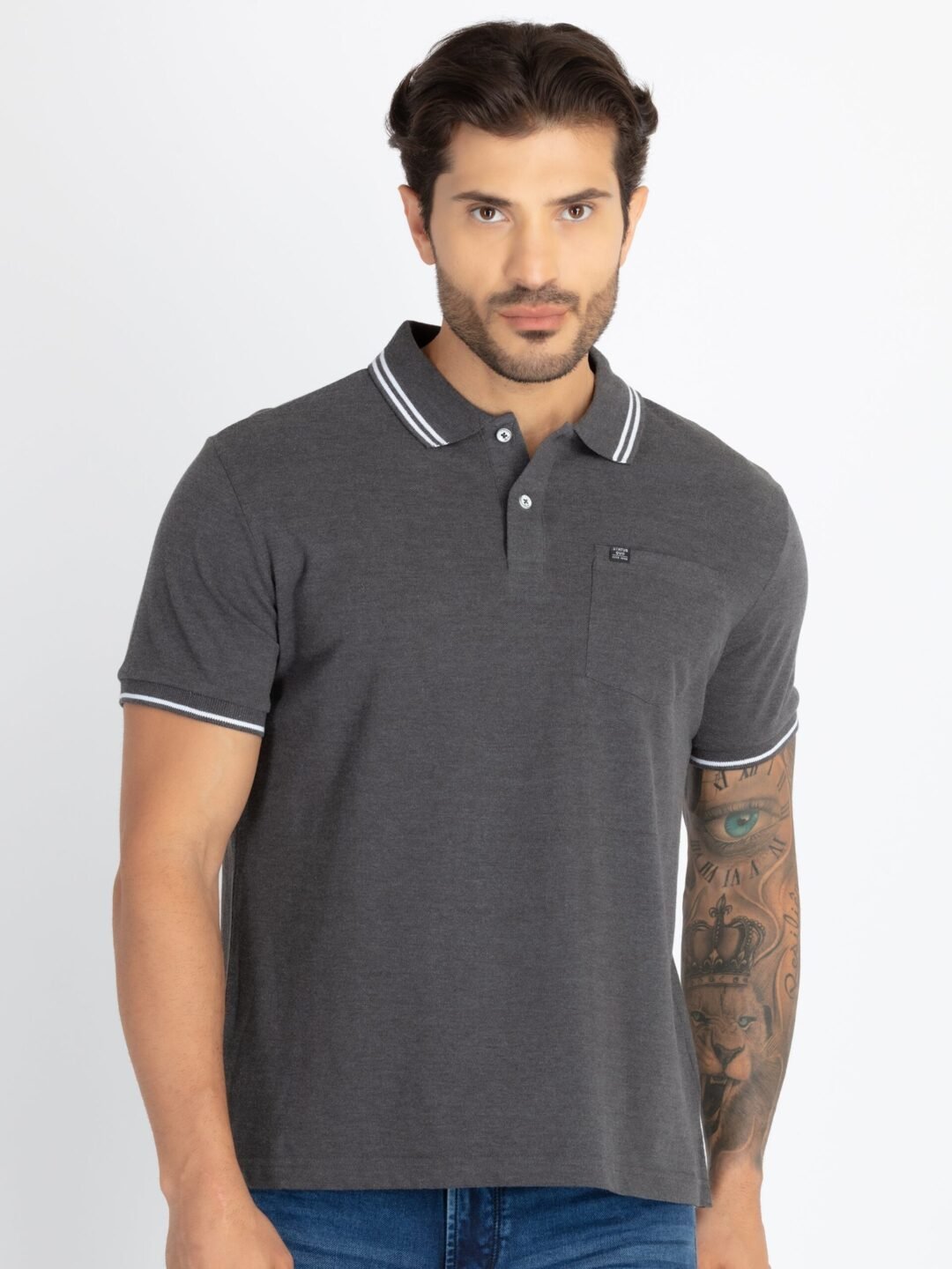 Mens Slim Fit Polo T-Shirt