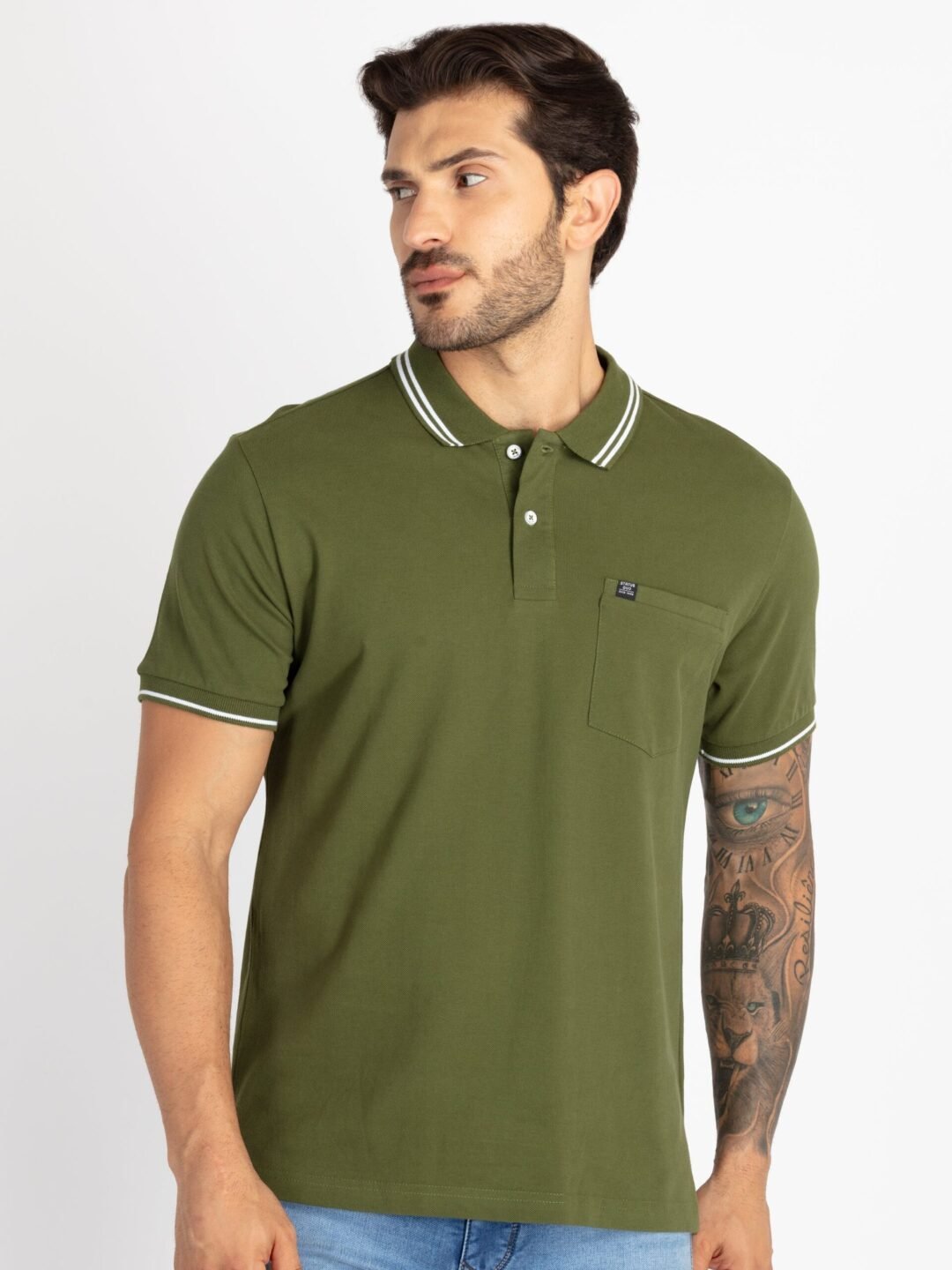 Mens Slim Fit Polo T-Shirt