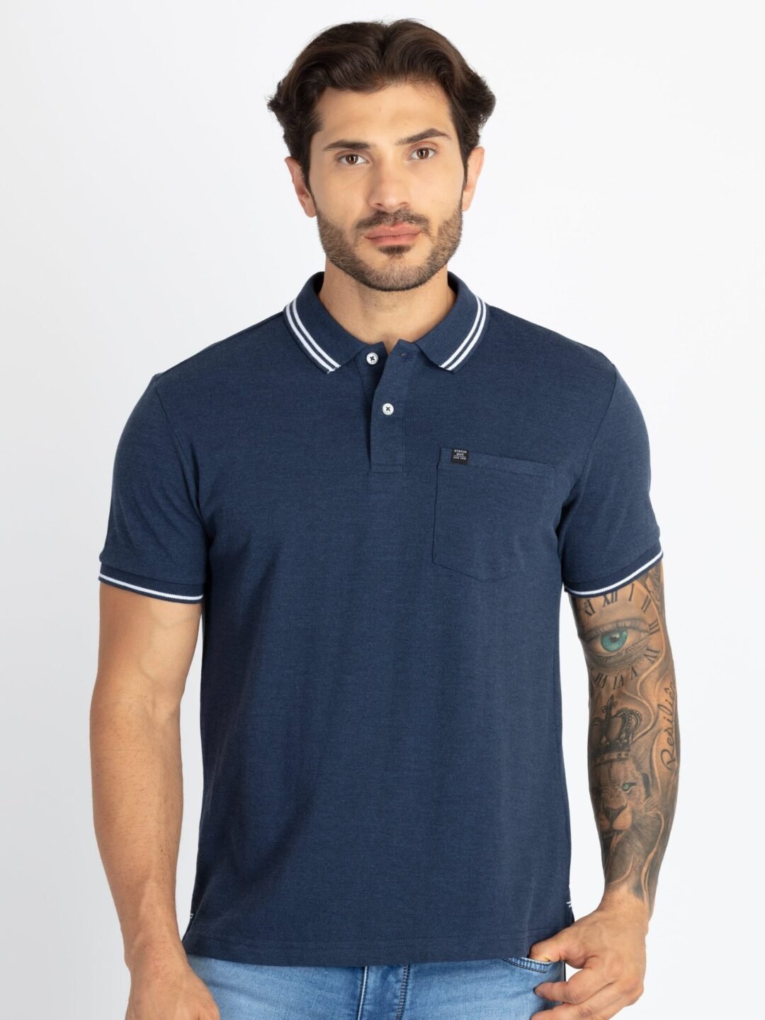 Mens Slim Fit Polo T-Shirt