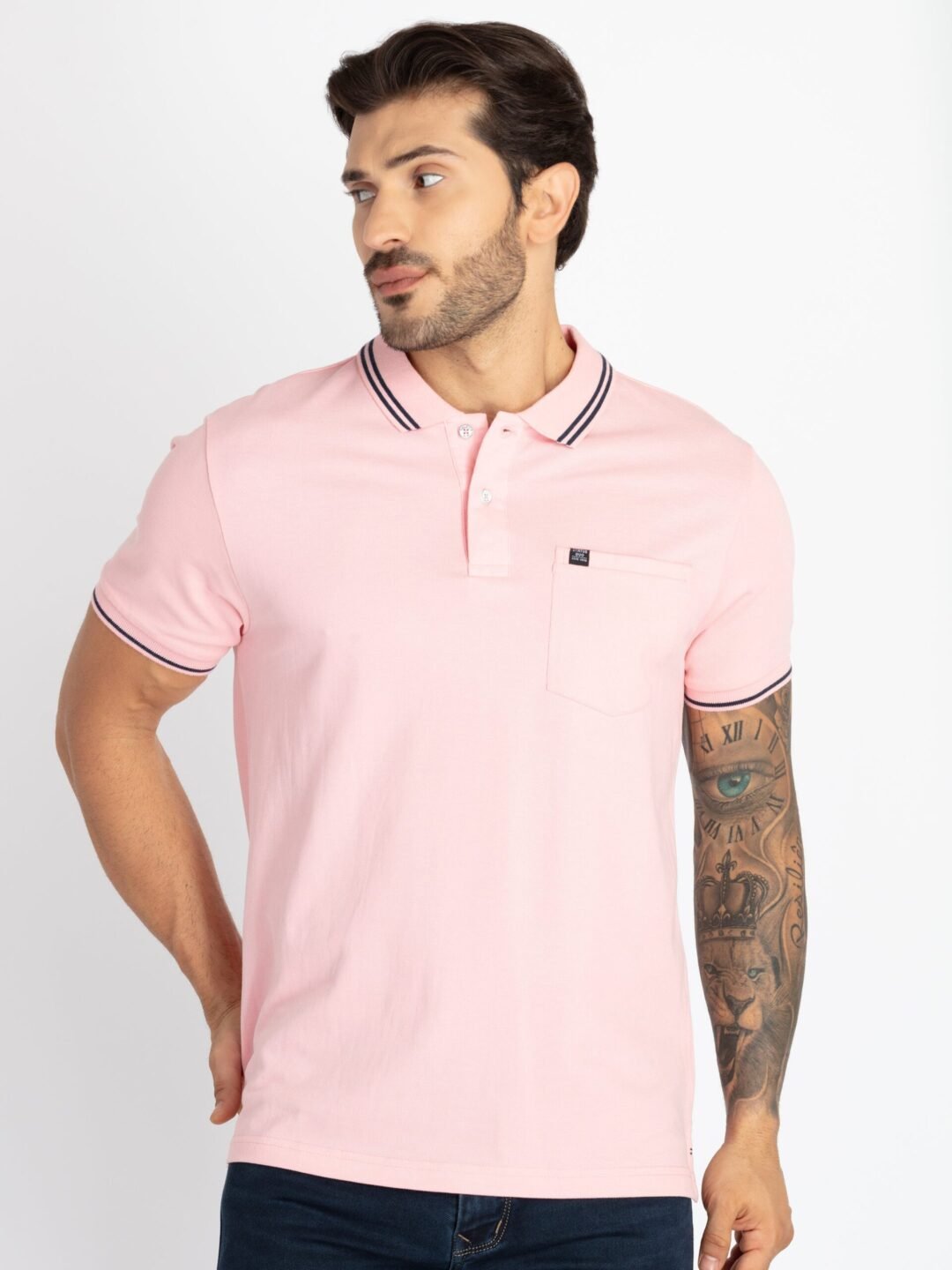 Mens Slim Fit Polo T-Shirt