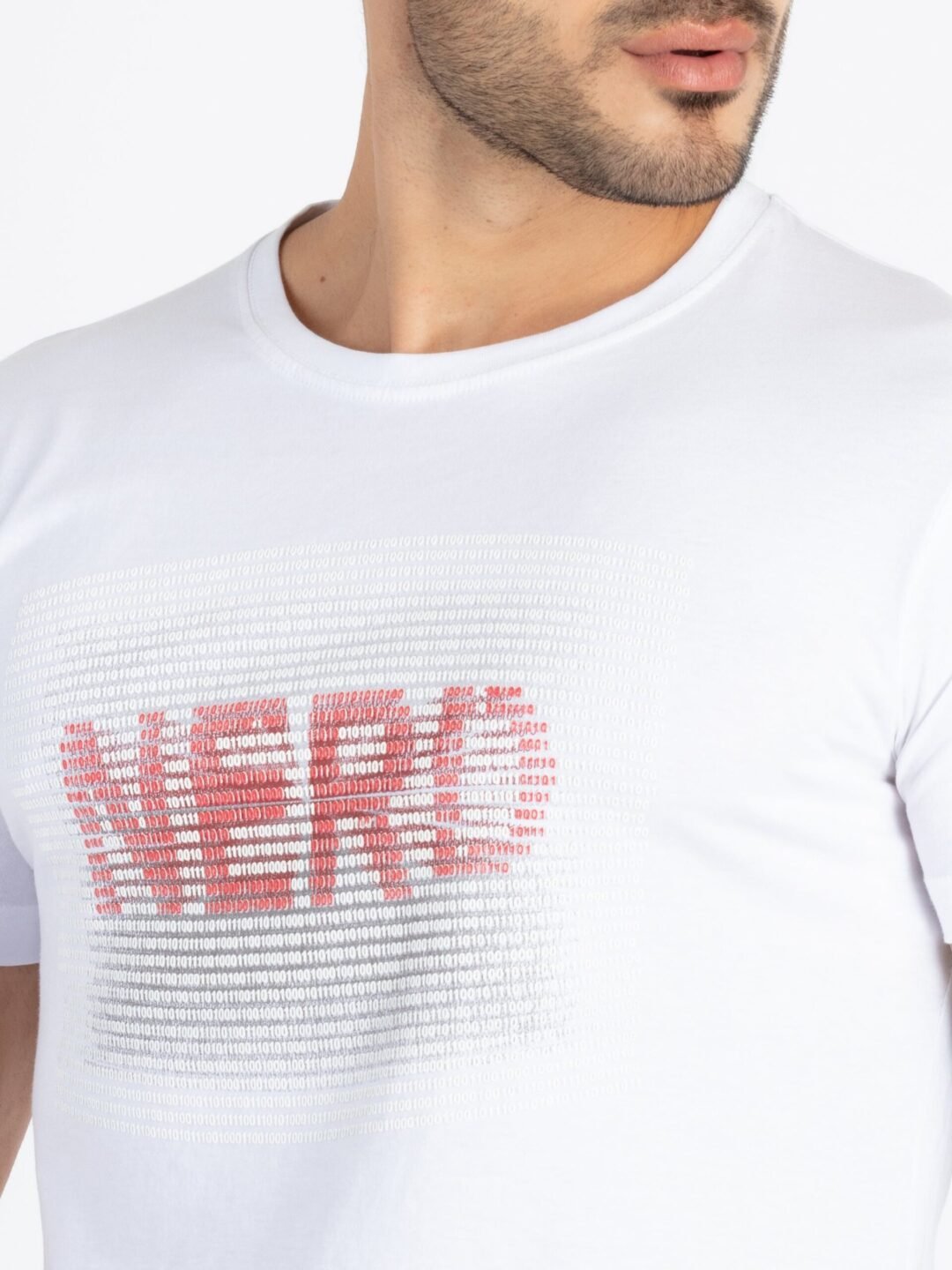 Mens Printed Round Neck T-Shirt