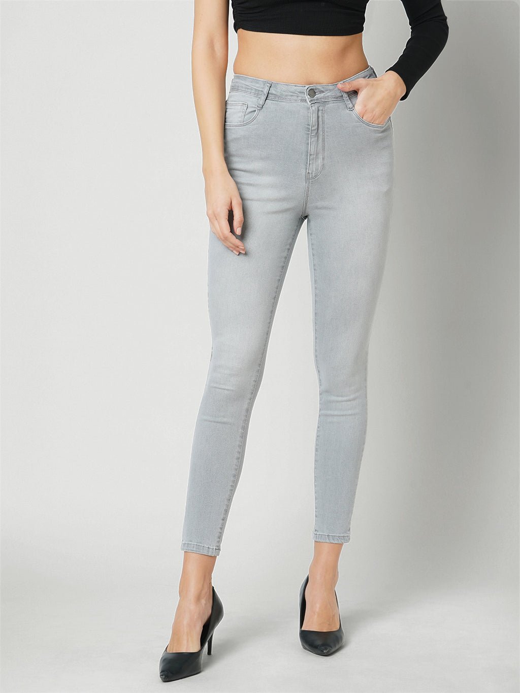 WOMEN SUPER HIGH-RISE SUPER SKINNY FIT JEANS