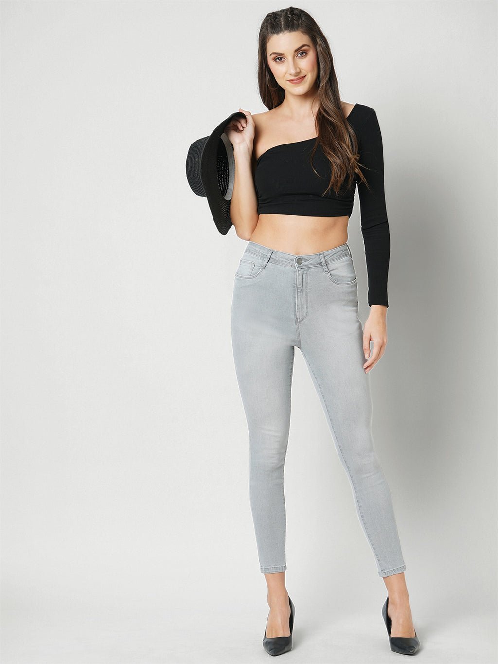 WOMEN SUPER HIGH-RISE SUPER SKINNY FIT JEANS