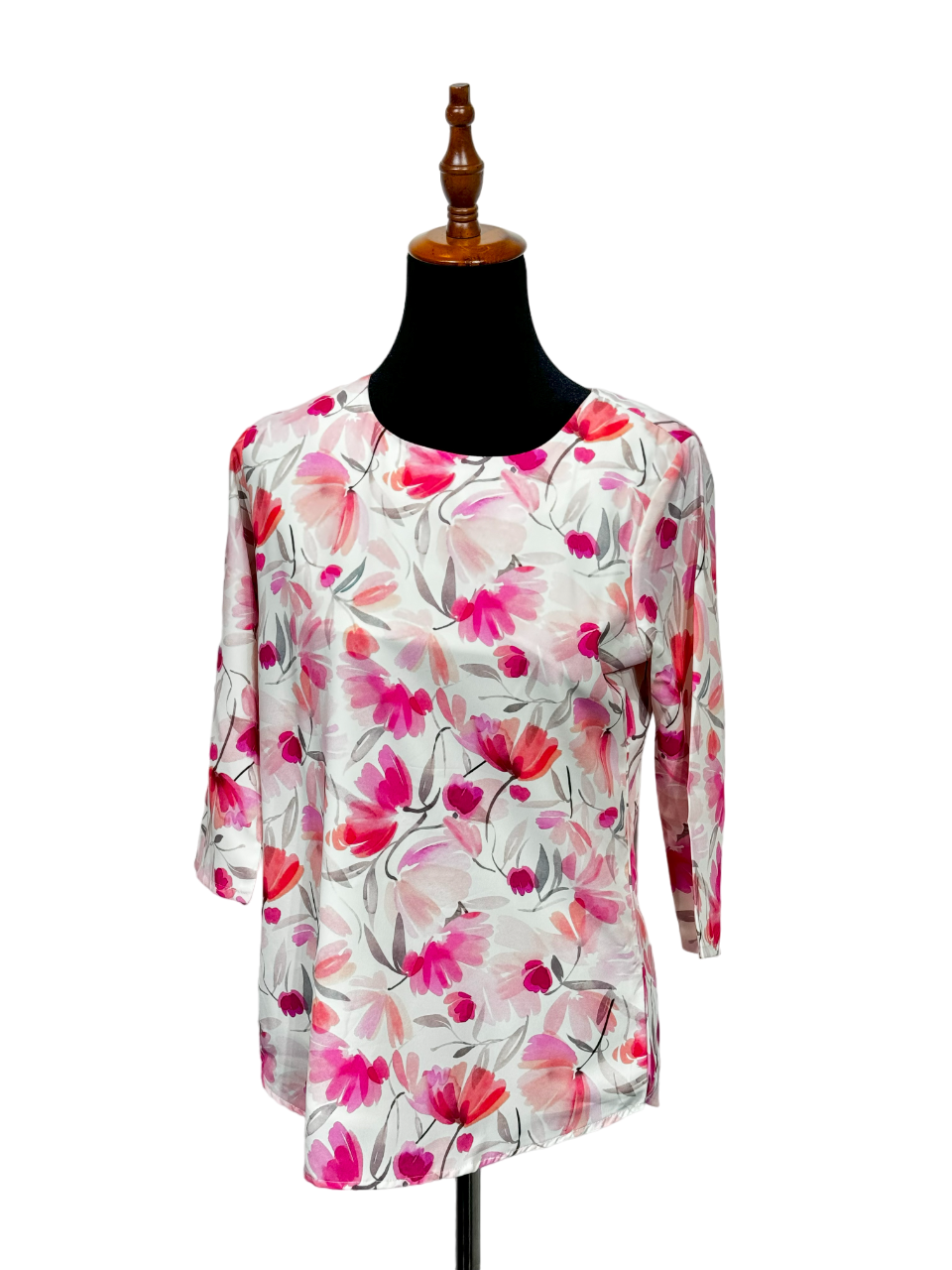 Women's Pink Flowers Top