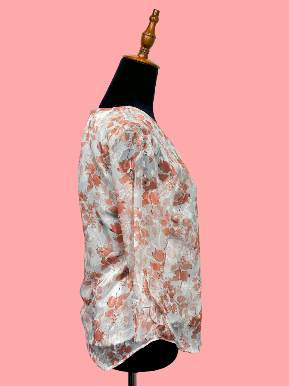 Women's Orange Flower Top