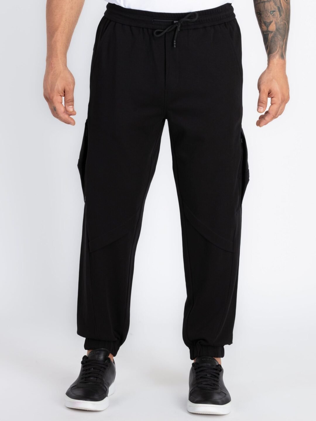 Mens Solid Balloon Fit Joggers