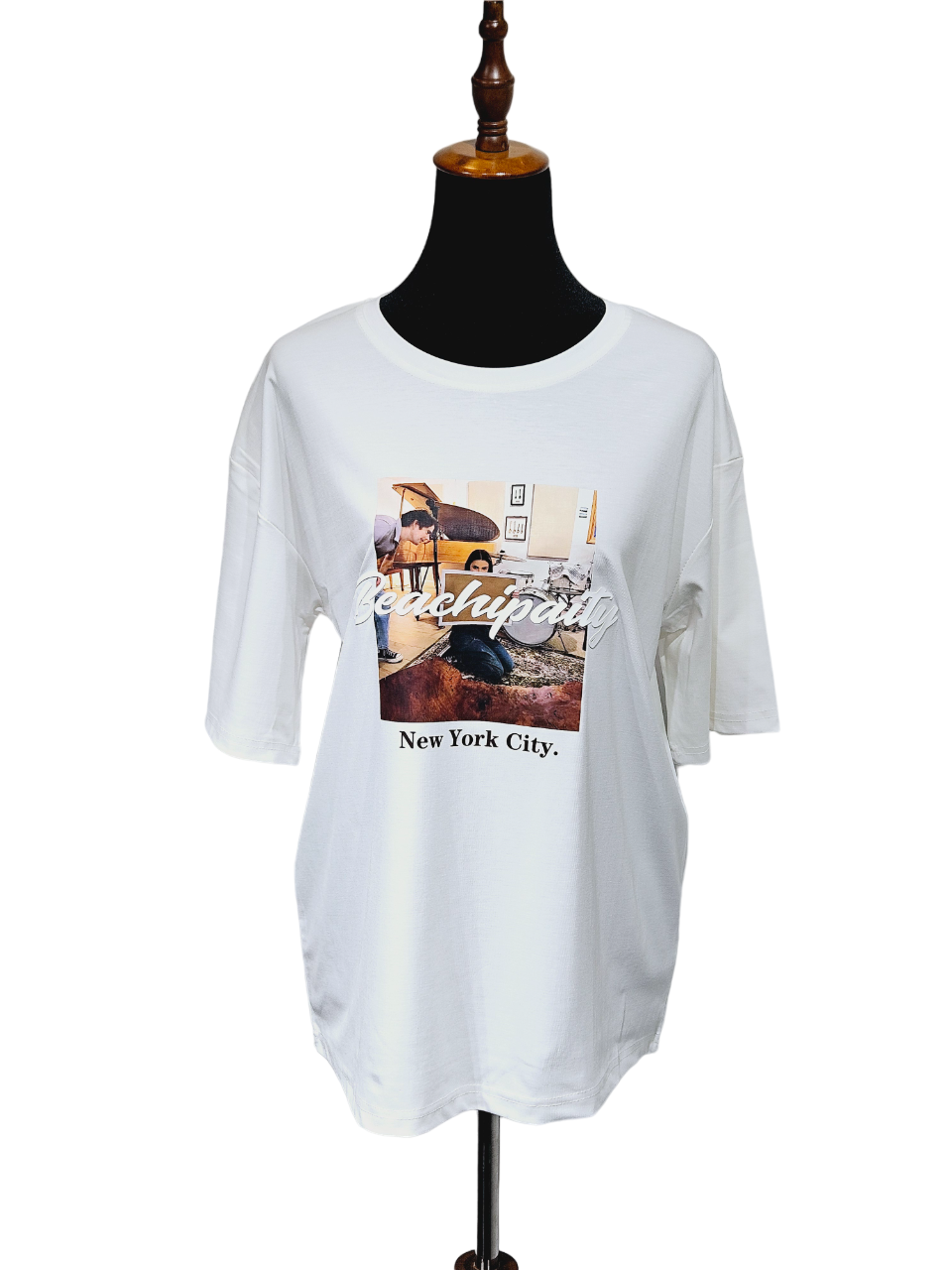 Women White T-shirt