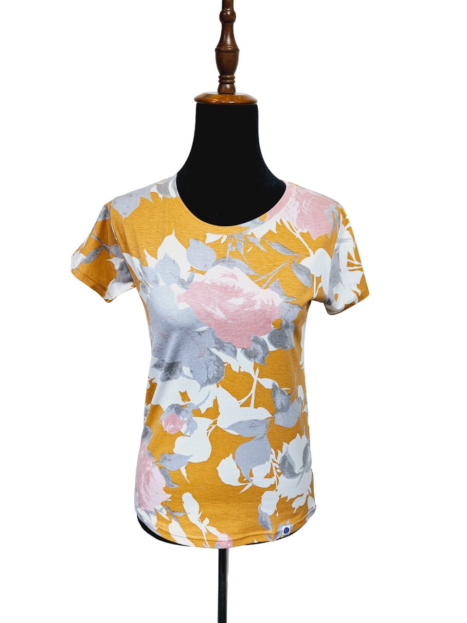 Women Orange T-shirt Rits