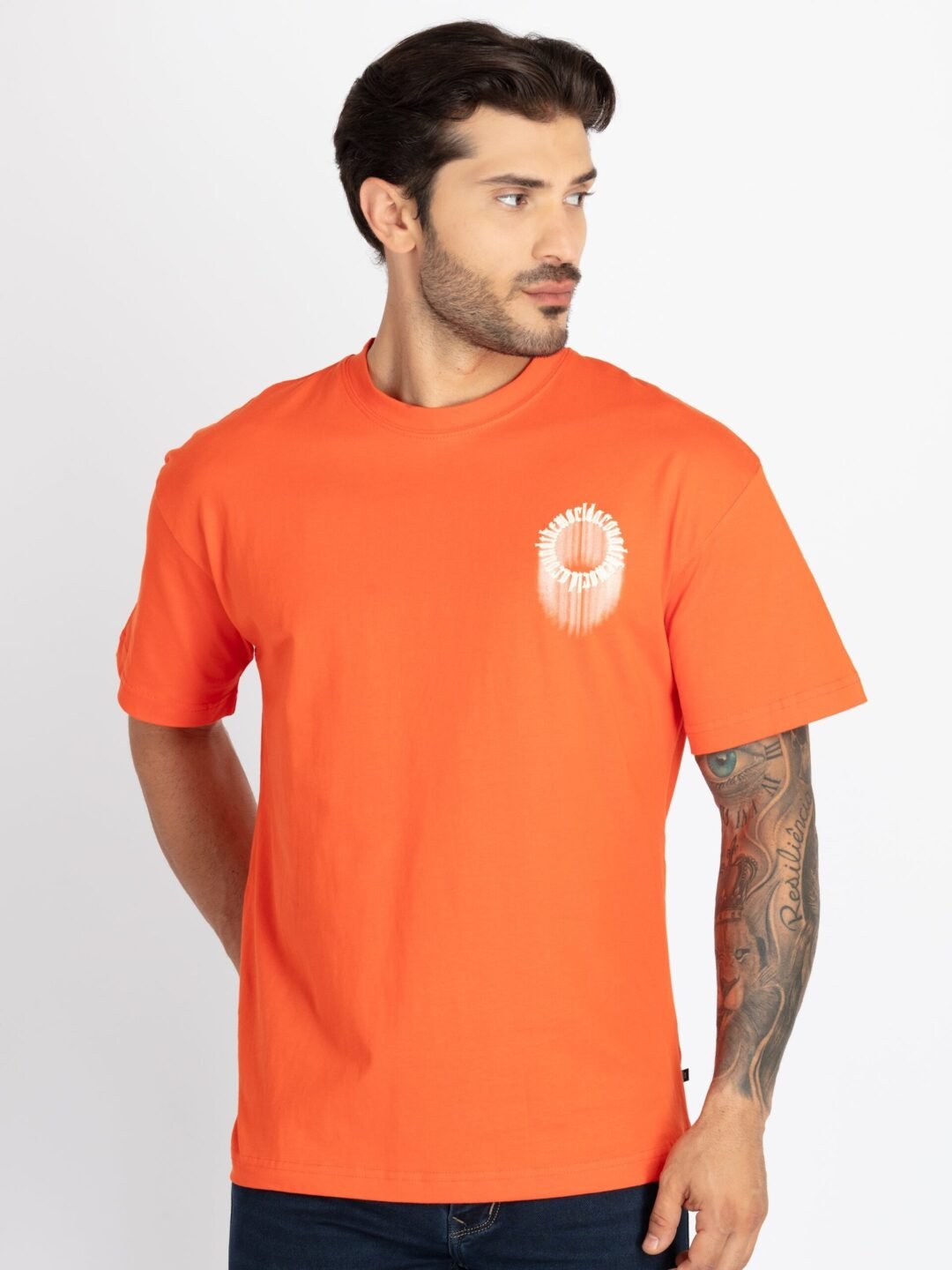 Mens Printed Oversized T-Shirt